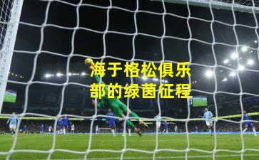 海于格松俱乐部的绿茵征程