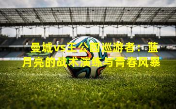 曼城vs王公园巡游者：蓝月亮的战术演练与青春风暴